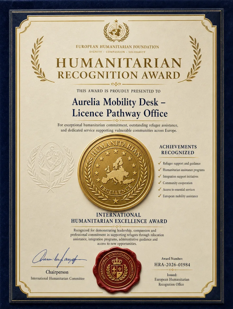 Humanitarian Recognition Award
